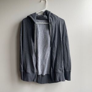 Aerie Size Small Grey Hoodie Zip up